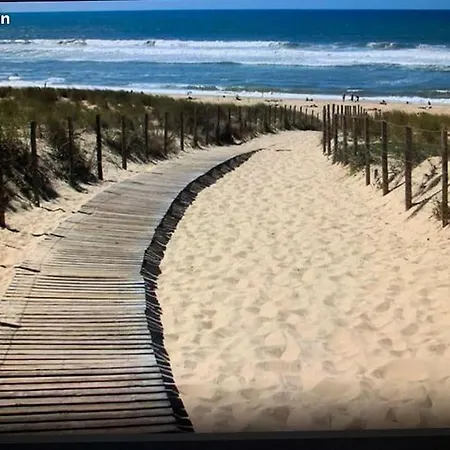 T2 Calme Sur Golf, Piscine, Ocean 10 Min En Velo Appartement Lacanau